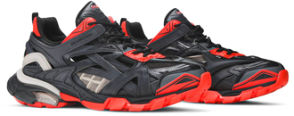 Кроссовки Balenciaga Track.2 Trainer Black Red Grey