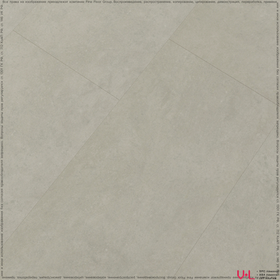 Кварцвиниловая плитка Fine Floor Stone Штирум FF-1461 43 класс толщина 2.5 мм с фаской клеевая 3.47 м2