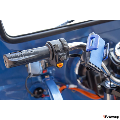 Грузовой электротрицикл Rutrike Гермес Pro 1500 72V1500W