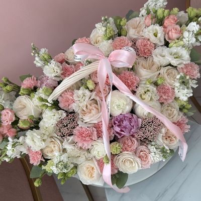 КОРЗИНА МИКС ЦВЕТОВ №30