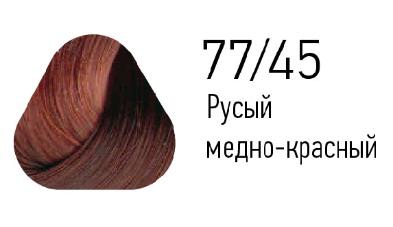 7/54 Краска для волос PRINCESS ESSEX Средне-русый красно-медный/ Гранат, 60мл - 