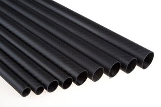 3K Карбоновые трубки из углеволокна разных диаметров от 17мм до 30мм