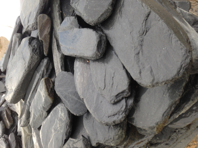 Плитняк - кварцит (черный)