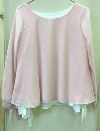 Блузка с длинным рукавом (модификация 3)