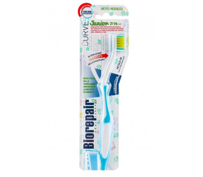 Зубная щетка детская от 7 до 14 лет, Biorepair Toothbrush Medium-Soft Junior, Biorepair