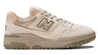 New Balance 550 Cream Canvas (Бежевые) фото