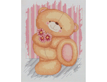 Медвежонок b199, Luca-S (набор для вышивания нитками) vkn