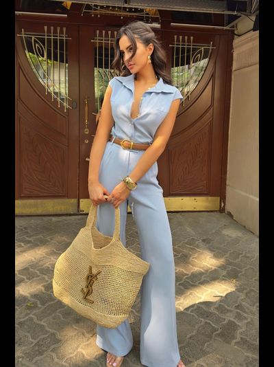 Комбинезон (голубой)