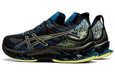 Asics Gel Kinsei Blast Black / Glow Yellow