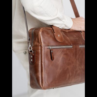 Сумка для ноутбука Fratello brown (арт. 1014-02)