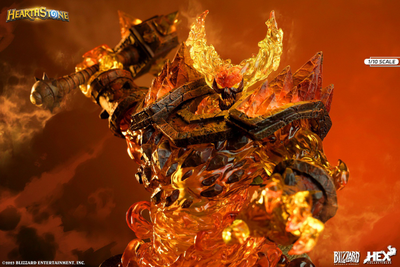 Рагнарос (серия Warcraft, HearthStone) - КОЛЛЕКЦИОННАЯ СТАТУЯ 1/10 Ragnaros the Firelord (HEXHS04) - HEX Collectibles x Blizzard
