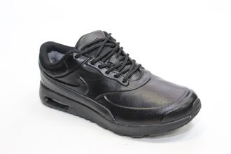 Nike Air Max Thea черные, кожа/нат.мех (42-46) Арт: 008M