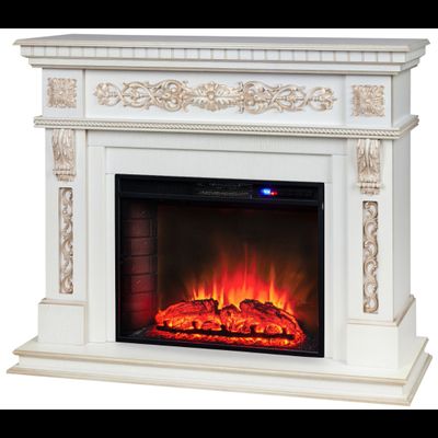 Электрокамин Estella WT с очагом Sparta 25.5 LED