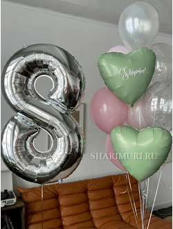 Набор шаров #23 на 8 марта