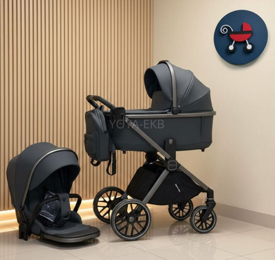 Детская коляска 2 в 1 Pituso Mayla Plus Graphite