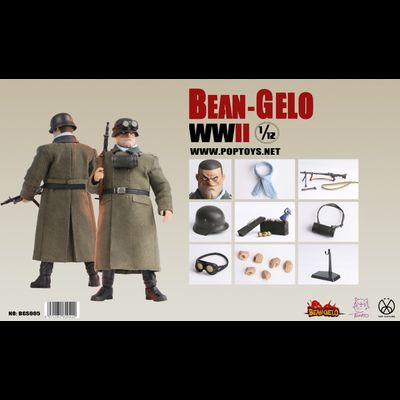 Немец "Громила" Канн - Коллекционная фигурка 1/12 scale Bean Gelo Series Kahn (BGS005) -  POPTOYS