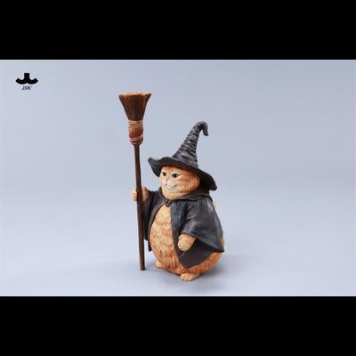 Котик-волшебник (рыжий) - Коллекционная фигурка 1/6 Wizard Cat (JXK-CS02А) - JXK