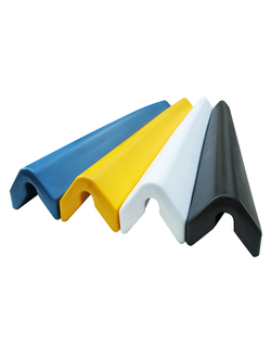 Отбойник L-образный, белый