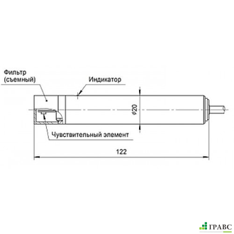 Датчик влажности и температуры SHT Z51P5-42P-LP