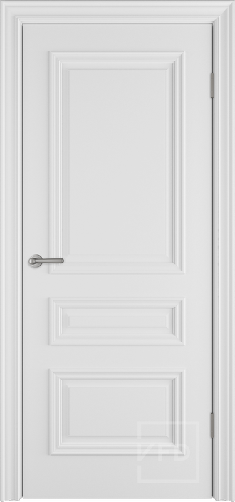 Дверь ПГ Antique 3 white fresco