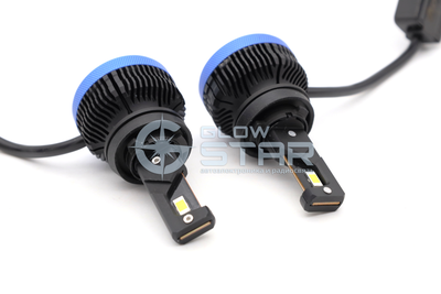 Светодиодные лампы H11/H8/H9 Aozoom P5 с радиатором, 12V, 35W, 6000K, чип Korea WT35