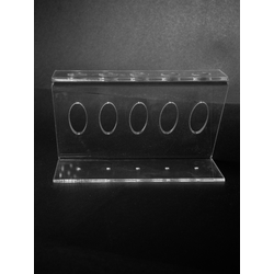 (ПОС0800) Держатель для ручек CLEARLINE на 5 штук (оргстекло)