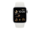 ЧАСЫ APPLE WATCH SE 2 GPS 40ММ M/L КОРПУС ИЗ АЛЮМИНИЯ СЕРЕБРО + РЕМЕШОК БЕЛЫЙ