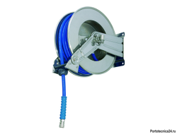 Барабан авто. для рук. дл. 15м 1/2" (нерж.) 1/2"ш. 1/2"ш. 400 бар