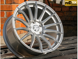 Комплект дисков R17 8,0J ET+35 5*114,3 Shogun S15 Серебро с полированными лучами (S296)