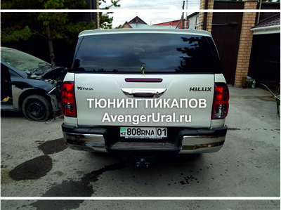 Кунг Sammitr TL1 070 для Toyota Hilux Revo 2015- от AvengerUral.ru в Екб и Перми. Доставка РФ и KZ!
