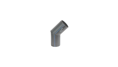 D110 SDR11 ОТВОД 45° СВАРНОЙ СЕГМЕНТНЫЙ ПНД ПЭ100