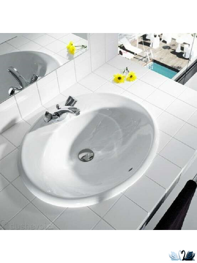 Раковина Creavit TP230 46 х 58 см, встраиваемая сверху, TP230-00CB00E-0000