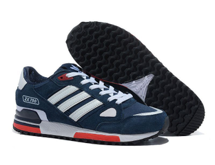 Adidas zx 750 blue white on sale