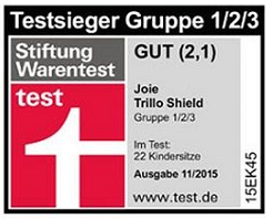 Краш-тест ADAC Joie Trillo Shield IsoFix автокресло от 12 месяцев до 12 лет
