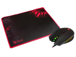 Комплект игровая мышь + коврик Bloody Q81