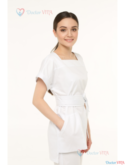 БЛУЗА DOCLIKE DL413 белая