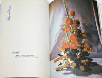 Новикова Е.Ф. Вдохновение. Аранжировка цветов. Флористика. Минск: МЕТ. 1994г.
