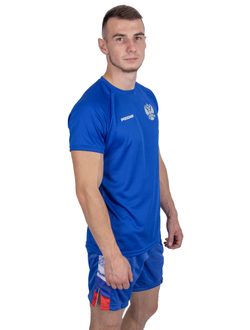 Футболка самбо BRAVEGARD ПОБЕДА синий