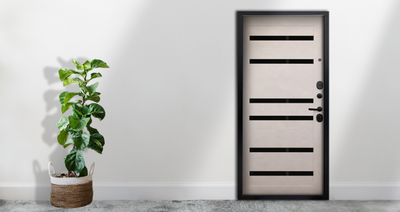 Стальная дверь   Оникс. Заказная модель.