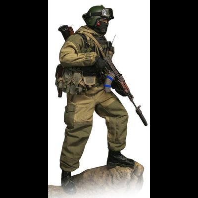 Боец спецназа "Витязь" в Грозном - КОЛЛЕКЦИОННАЯ ФИГУРКА 1/6 SPETSNAZ MVD VV OSN Vityaz GROZNY (78090) - DAMTOYS