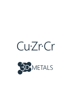 Медный сферический порошок CuZrCr (бронза) для SLM производства