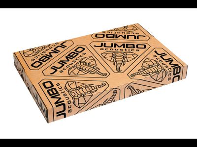 Вибропоглощающий лист JUMBO acoustics 4.0 (размеры 4 х 250 х 400 мм, упаковка 10 шт.) материал фольга