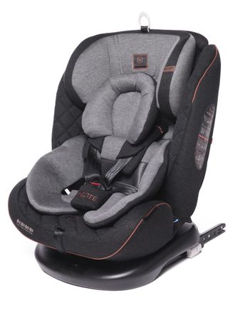 Автокресло Baby Care Shelter 0-36кг, IsoFix, поворотная база 360, Dark Grey / Grey