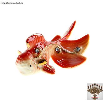 Сувенир &quot;Маленькая золотая рыбка&quot; под фарфор (Netsuke)