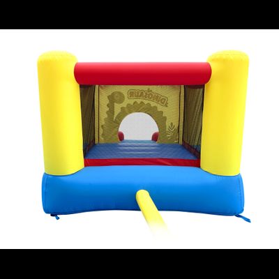 Батут с горкой Happy Hop «Забавный динозавр»