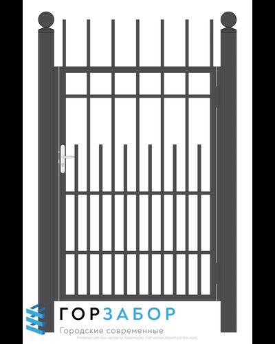 Калитка сварная для забора SZ15-06 с бетонированием столбов срочно
