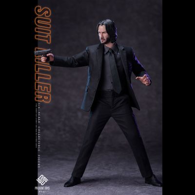 Джон Уик (Киану Ривз, &quot;Джон Уик&quot;) - Коллекционная ФИГУРКА 1/6 scale Suit killer (PT-sp61) - PRESENT TOYS