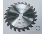 Пильный диск по дереву Сибртех 160х20/16мм, 24 зуба 732117