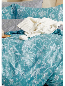 Постельное белье Cleo семейное сатин 150х210х2 230х250х1 50х70х2+5см 70х70х2 41/835-SK