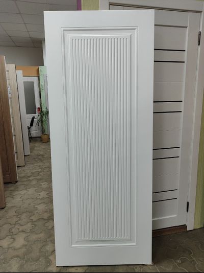 Дверь Межкомнатная - "NEO-1" Белая Эмаль